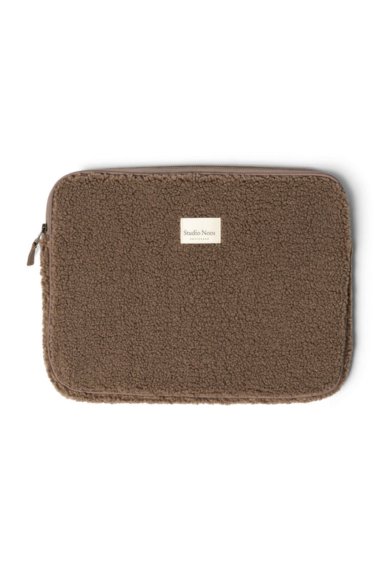 Brown Teddy Laptop Sleeve | 15inch