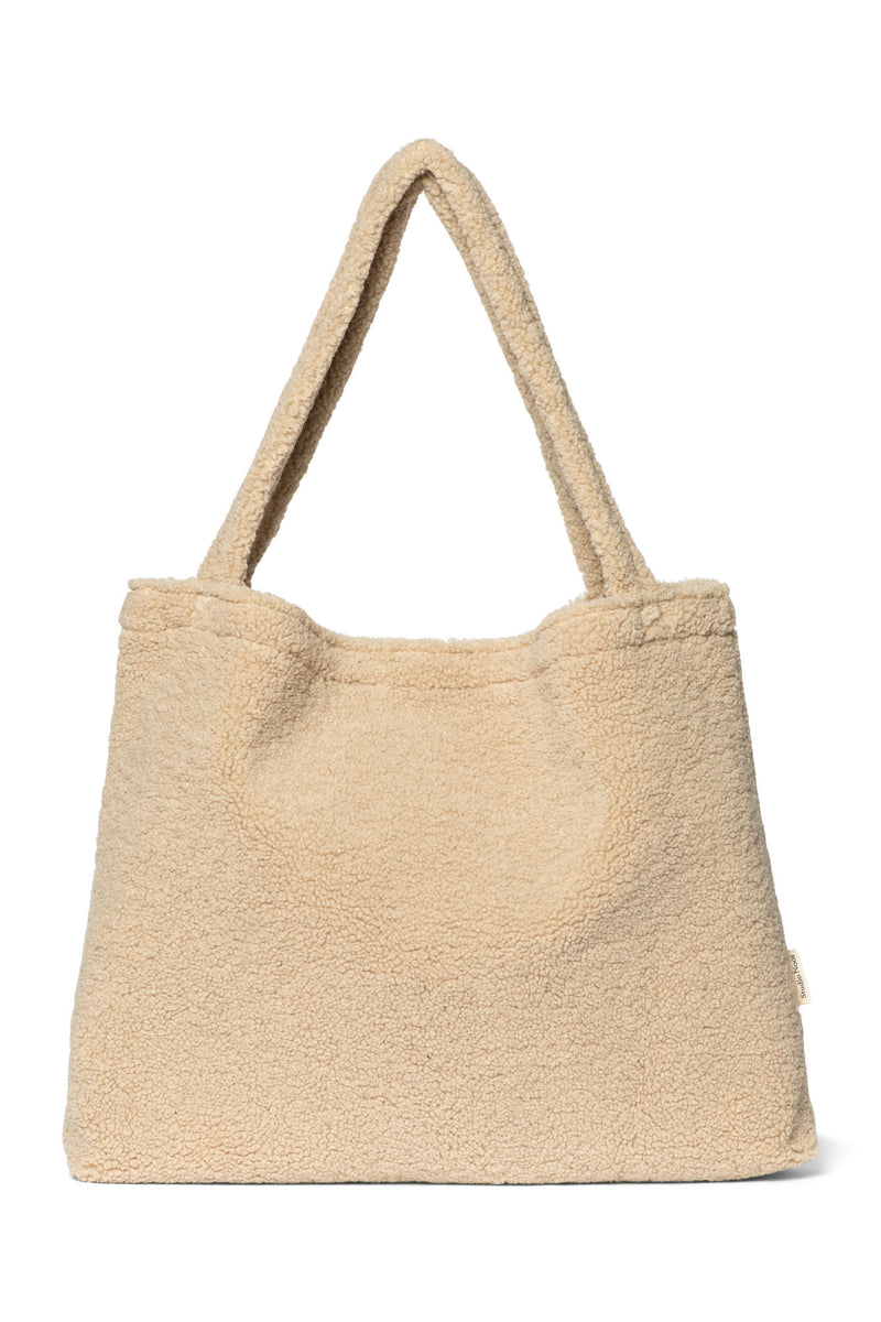 Ecru Teddy Mom Bag