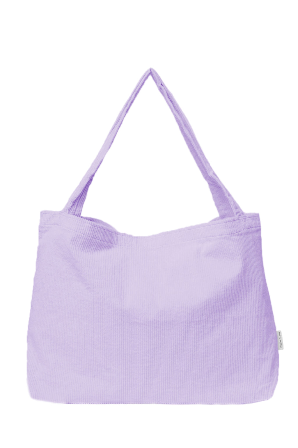 Pastel Lilac Rib Mom Bag