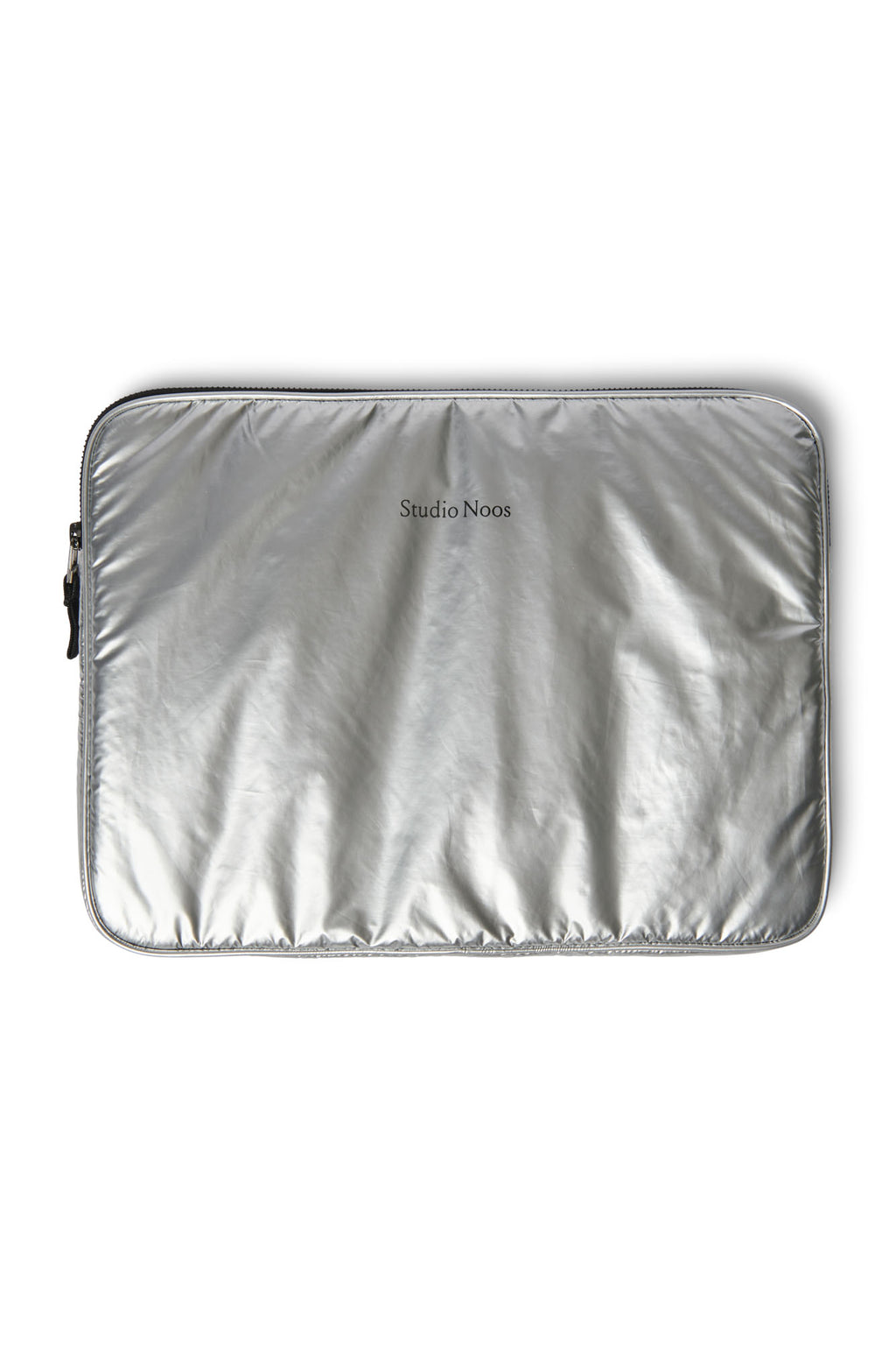 Silver Puffy Laptop Sleeve | 13inch