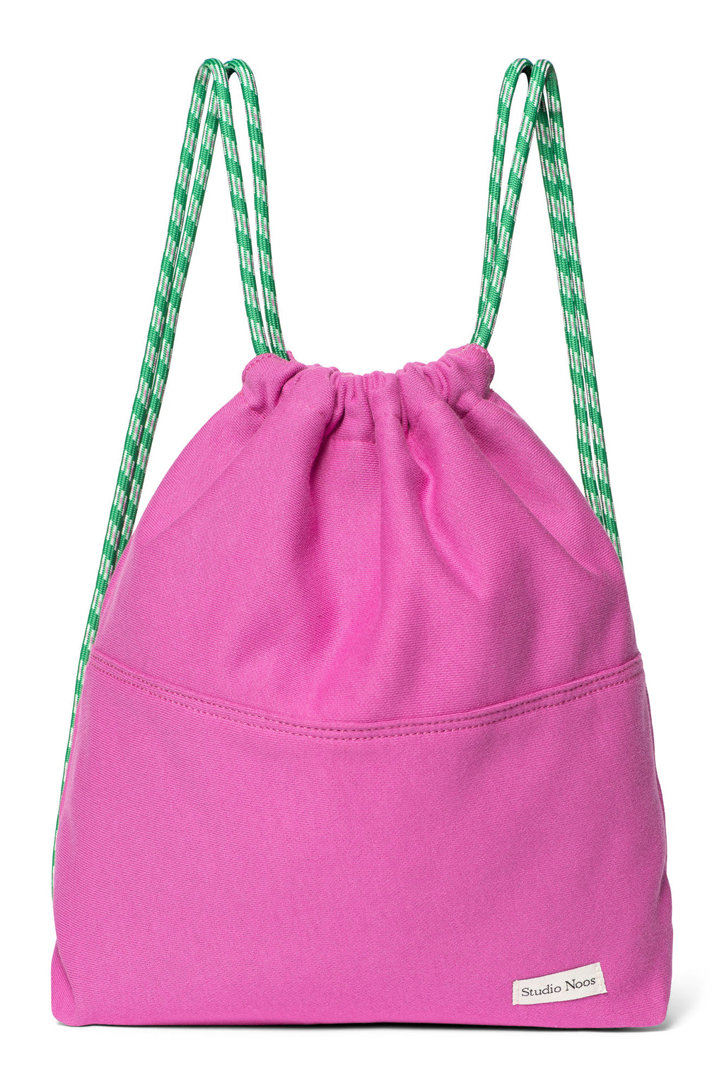 Pink Jersey Gym Bag